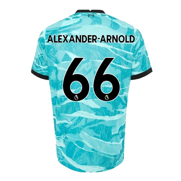 Trikot Liverpool NO.66 Arnold Auswarts 2020-21 Blau Fussballtrikots Günstig